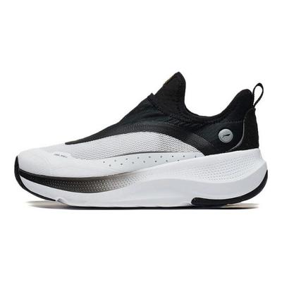 Soft Go Comfortable Versatile Non-Slip Wear-Resistant Low-Top Casual Shoes Women Sneaker White Black AGLT106-4
