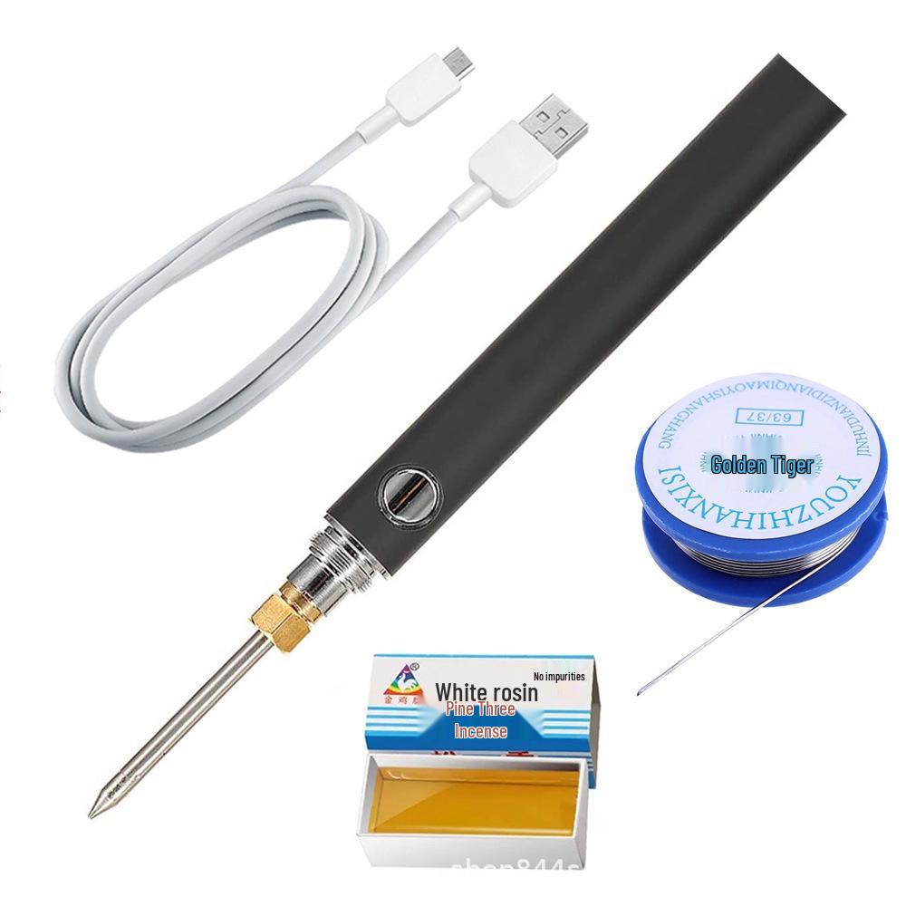 USB Rechargeable Low Voltage Soldering Pen for DIY and Student Experiments