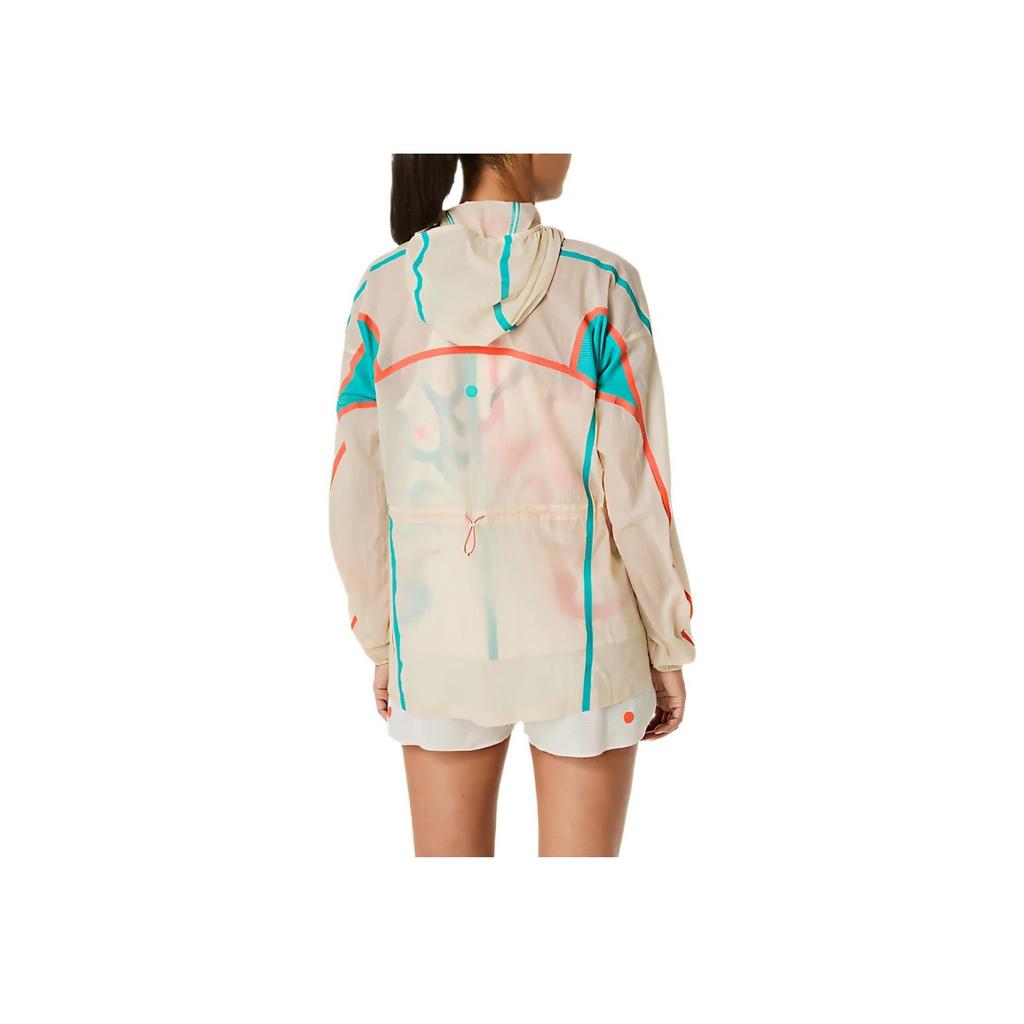 Asics Comfortable Skin-Friendly Soft Versatile Long Sleeve Jacket Women Jackets Beige 2012D221-200