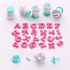 Baking Pastry Mold Letter Fondant Cookie Chocolate Biscuit Cutter Upper&Lowercase Alphabet and Number DIY Cake Decorating Tools