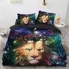 3D Wolf Fox Elk Wild Animals Bedding Set 3D Printed Suitable For Bedroom Duvet Cover Set With Pillowcases Kids Home Textile