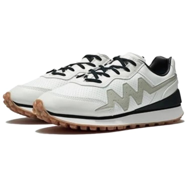 LiNing DFT X  Wade 001 Comfortable Versatile Non-Slip Wear-Resistant Low-Top Casual Shoes Men Sneaker Beige Black ABCS001-1