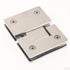 Adjustable Glass Shower Hinges Tempered Clamp Connector Doors