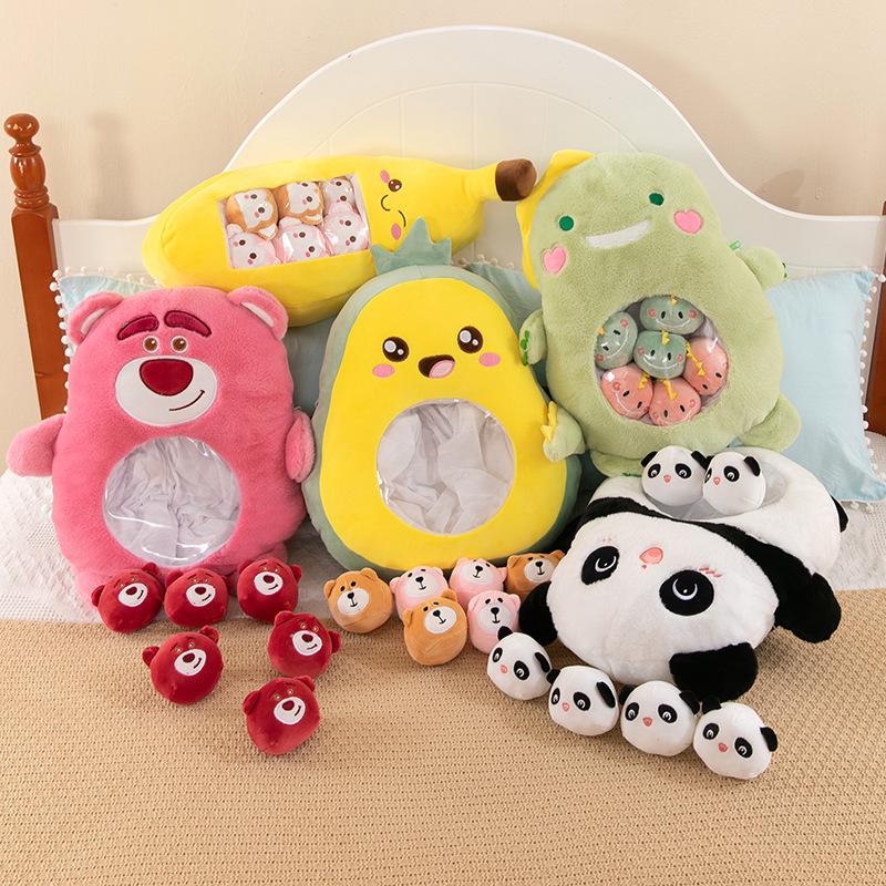 Neue Tüte Snacks Puppe Wurfkissen kreative Snacktüte Plüschtier Büro Nickerchenkissen