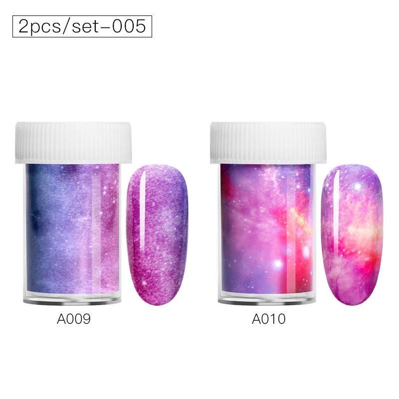 Lace Nail Foil Holographic  Manicure Nail Art Transfer Sticker Wrap Foil Sticker