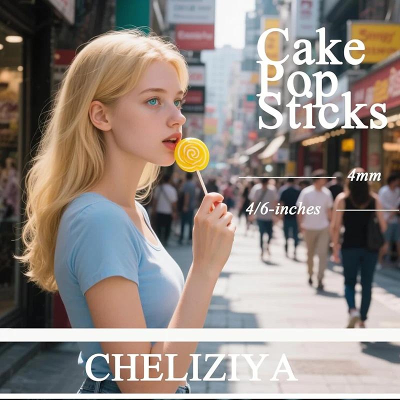 50Pcs Plastic Lollipop Stick Safe White Cake Pop Sucker Sticks For Chocolate Sugar Candy Lollypop DIY Mold Bakeware Tool