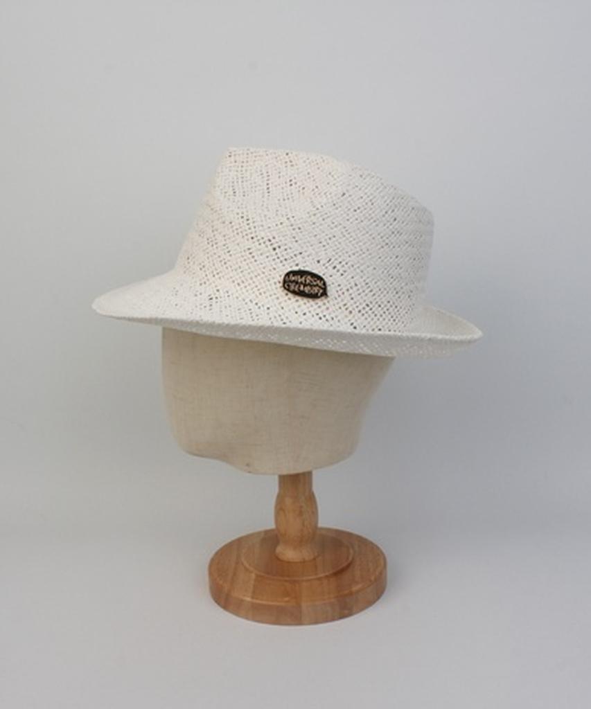 Yunibeosyeolkemiseuteuli Bu Summer White Simple Long Fedora