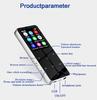 1.8" MP4 Bluetooth Music Player with FM, Recorder, Speaker, and Card Slot