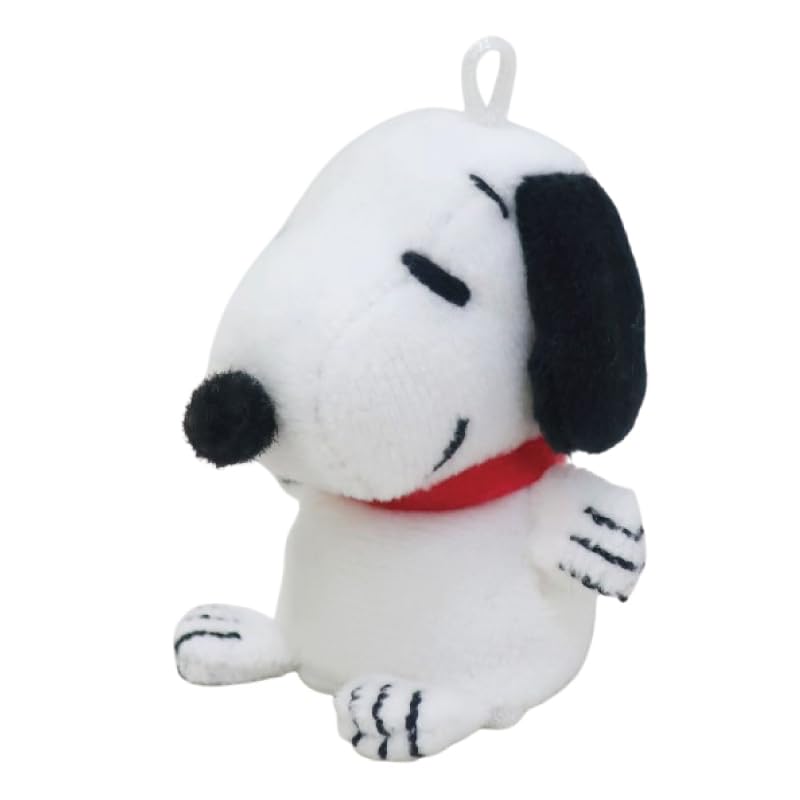 Nakajima Corporation Peanuts Snoopy Finger Puppet Plush Toy - 8 designs available - 224651-26 - H8 x W6 x D4.5cm - Design cannot be chosen.