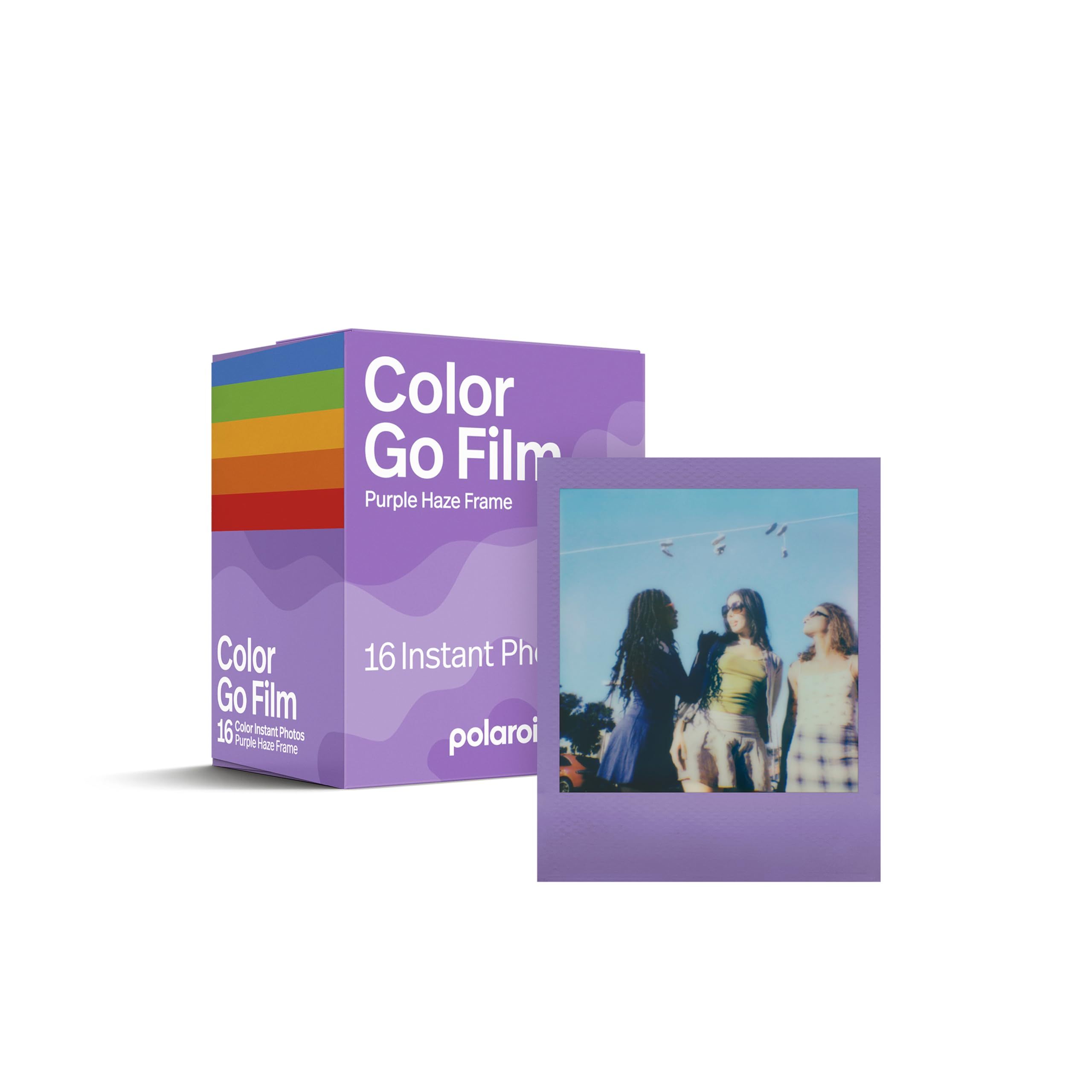 

Polaroid Color Film for Go Purple Haze Frame Twin Pack - - - (16 Photos) - (6570)