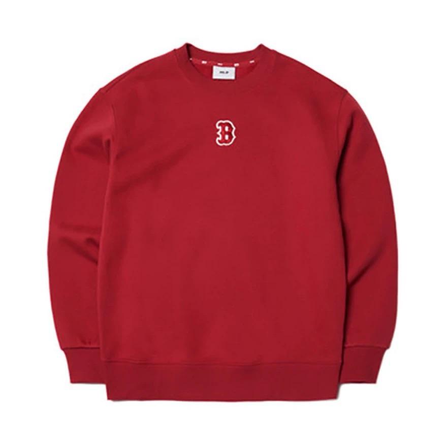 New MLB Sweatshirts Unisex Deep Red 3AMTB5116-43RDD