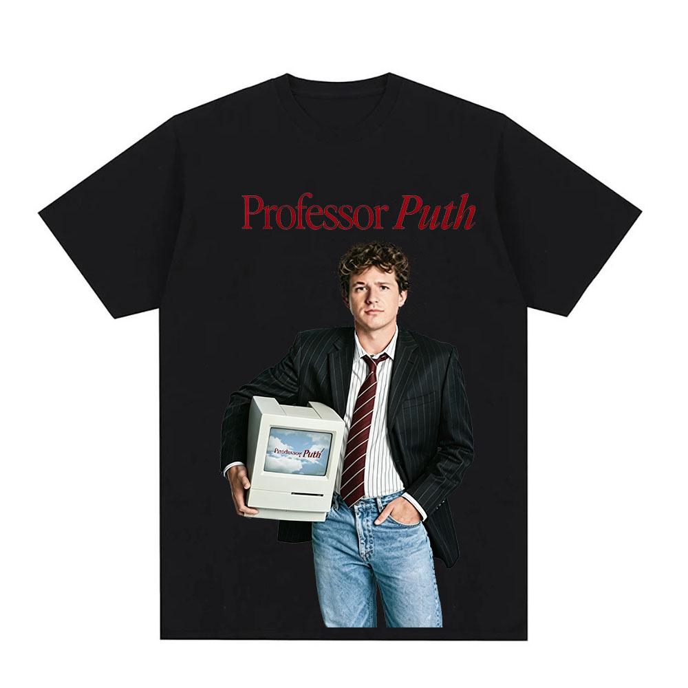 

Charlie Puth Classic Graphic Printing T-shirt 100% Cotton Unisex Everyday Casual Streetwear Spring Summer Fashion O-neck Tops XS чёрный
