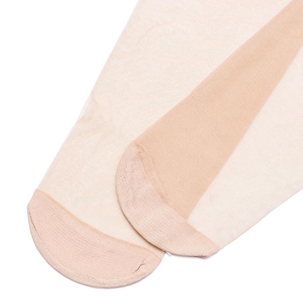 Sexy Black White Red Hosiery Rib Top Cuff Tights High Socks Transparent Silk Stocking