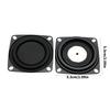 2PCS 53mm Speakers Passive Bass Woofer Diaphragm Vibrating Plate Loudspeakers for Superiorsly Auditory Sound