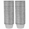 Chaksy 150-Count Aluminum Foil Cupcake Cups, Ramekin Muffin Baking Cups, Disposable Muffin Liners, Ramekin Holder Cups, Aluminum Cupcake Baking Pans,