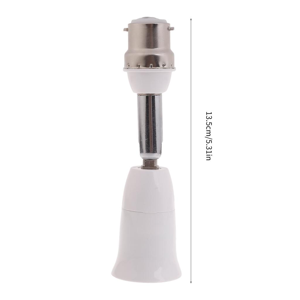 B22 zu E27 Adapter Kronleuchter Lampenfassung Lampenhalter Haushalts Verlängerungsadapter Glühbirnenfassung B22 zu E27 Lampenfassung