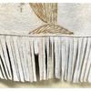 Used Mexico leather poncho