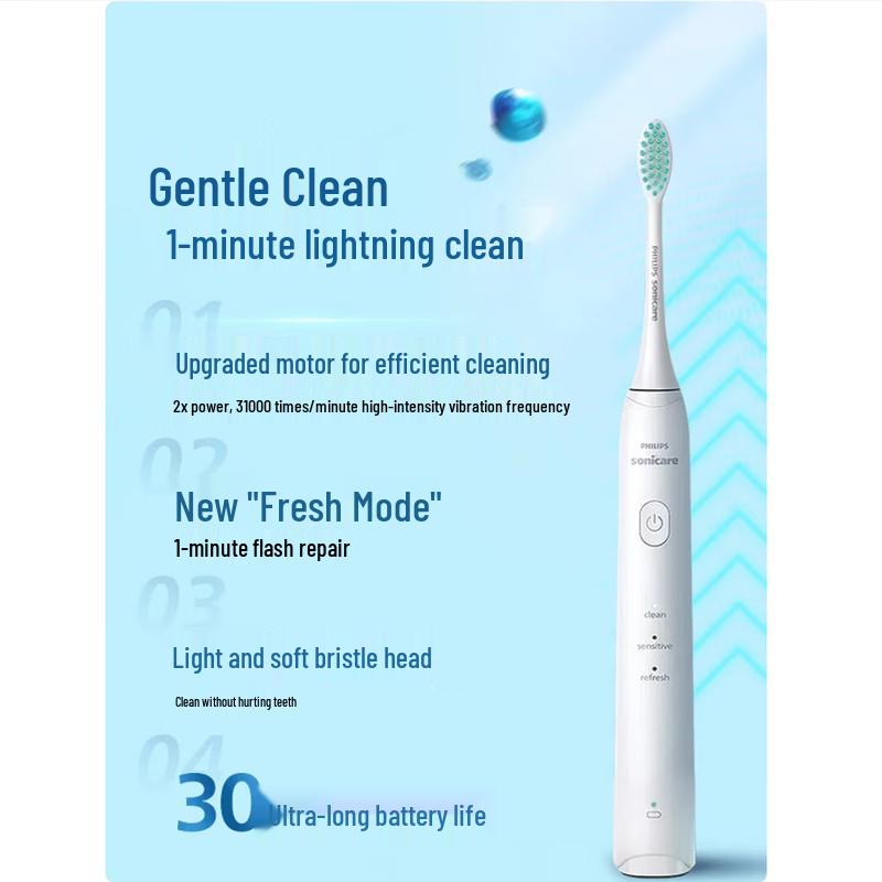 Philips Sonic Electric Toothbrush - Gentle Clean CN Plug (adapter Included)