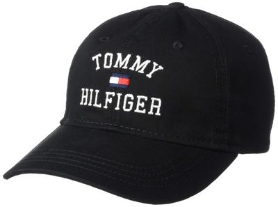 Tommy Baseball One Black Men's Cap, Size,