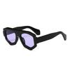 New Trend Irregular Square Women Sunglasses Men Outdoor Fashionable UV400 Shades Retro Oversized Sports Sun Glasses Eyewear