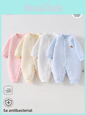 Baby Winter Comforter Onesie With Cotton Thickening For Newborns And Babies