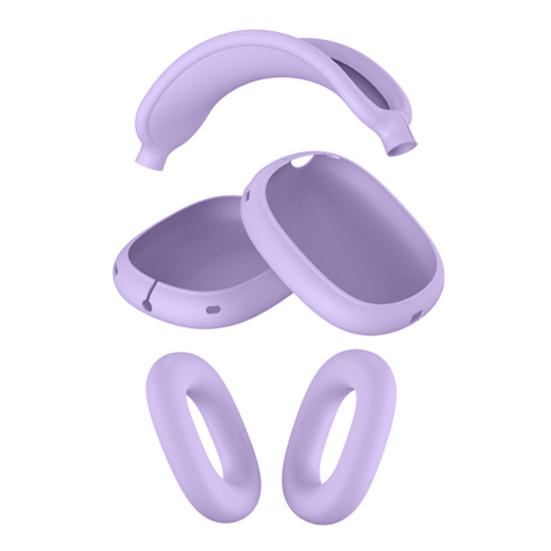 

Earphone Cover for AirPods Max Full Protective Case Soft Silicone Cover Anti-Scratch & Sweat Proof Precise Cutouts Ear Pad Headband Protector I