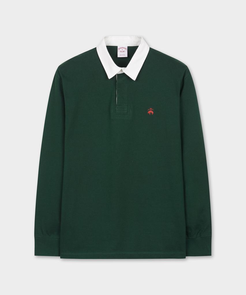 T-shirt da Rugby BROOKS BROTHERS (verde) (Bbntmbz103)