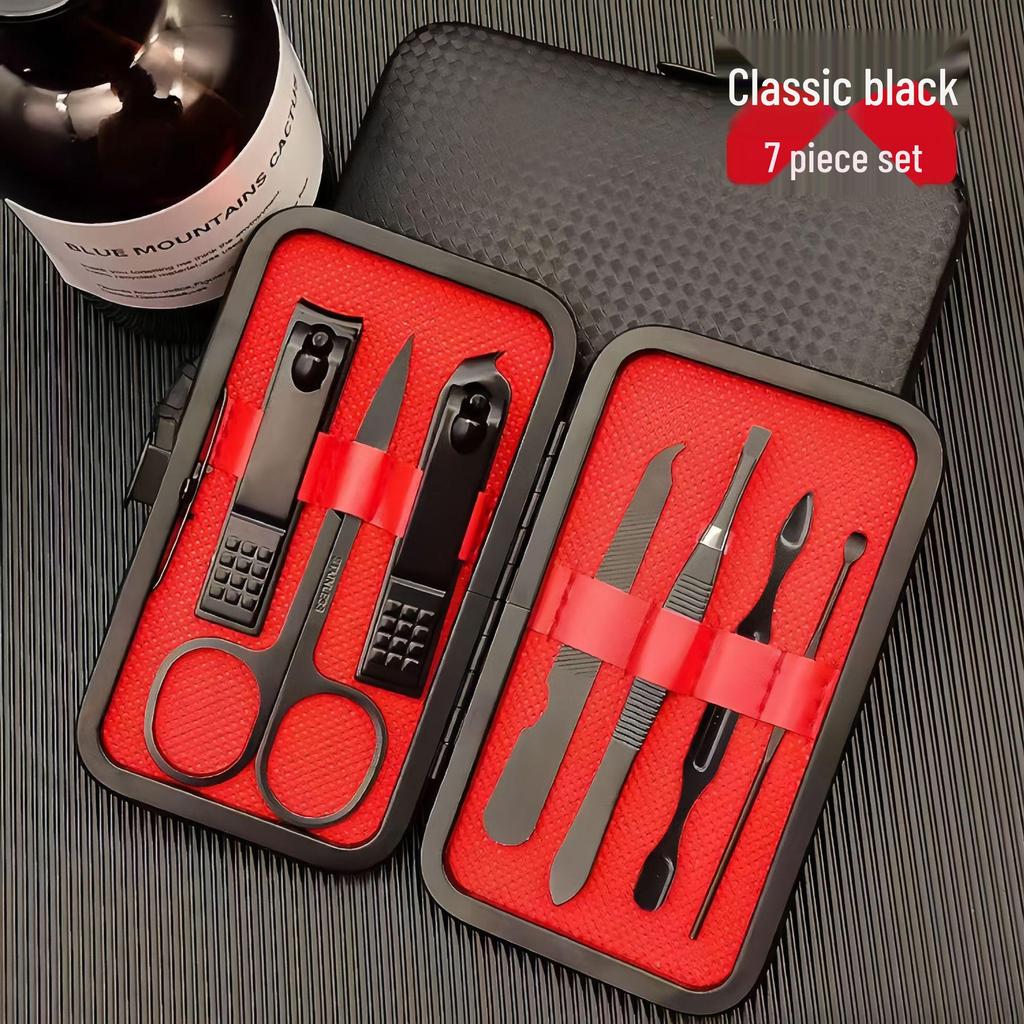 24-Piece Stainless Steel Nail Clipper & Manicure Set