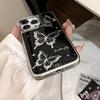 Gilt for Iphone16 Drop Glue Case for Apple 15pro Max Phone Case 14 Dark Wind Butterfly 17 for Huawei