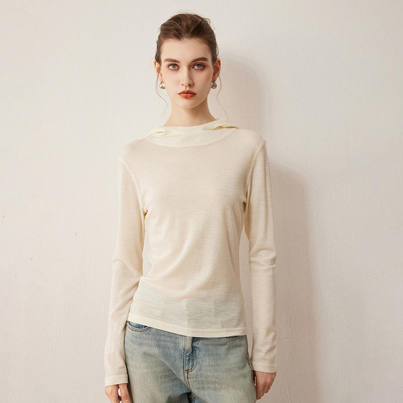 Women's High-Quality Imitation Wool Base Layer Hoodie for Autumn/Winter