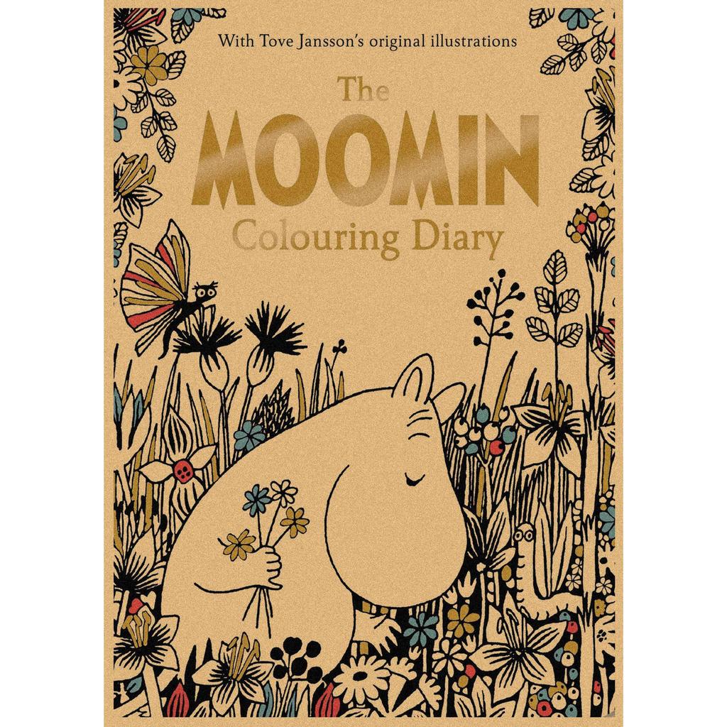 Moomin Family Retro Cartoon Poster Wall Art Mural 397