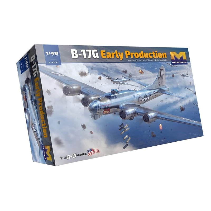 

HK Models HK model 1/48 B-17G flying fortress Early model plastic model 01F001