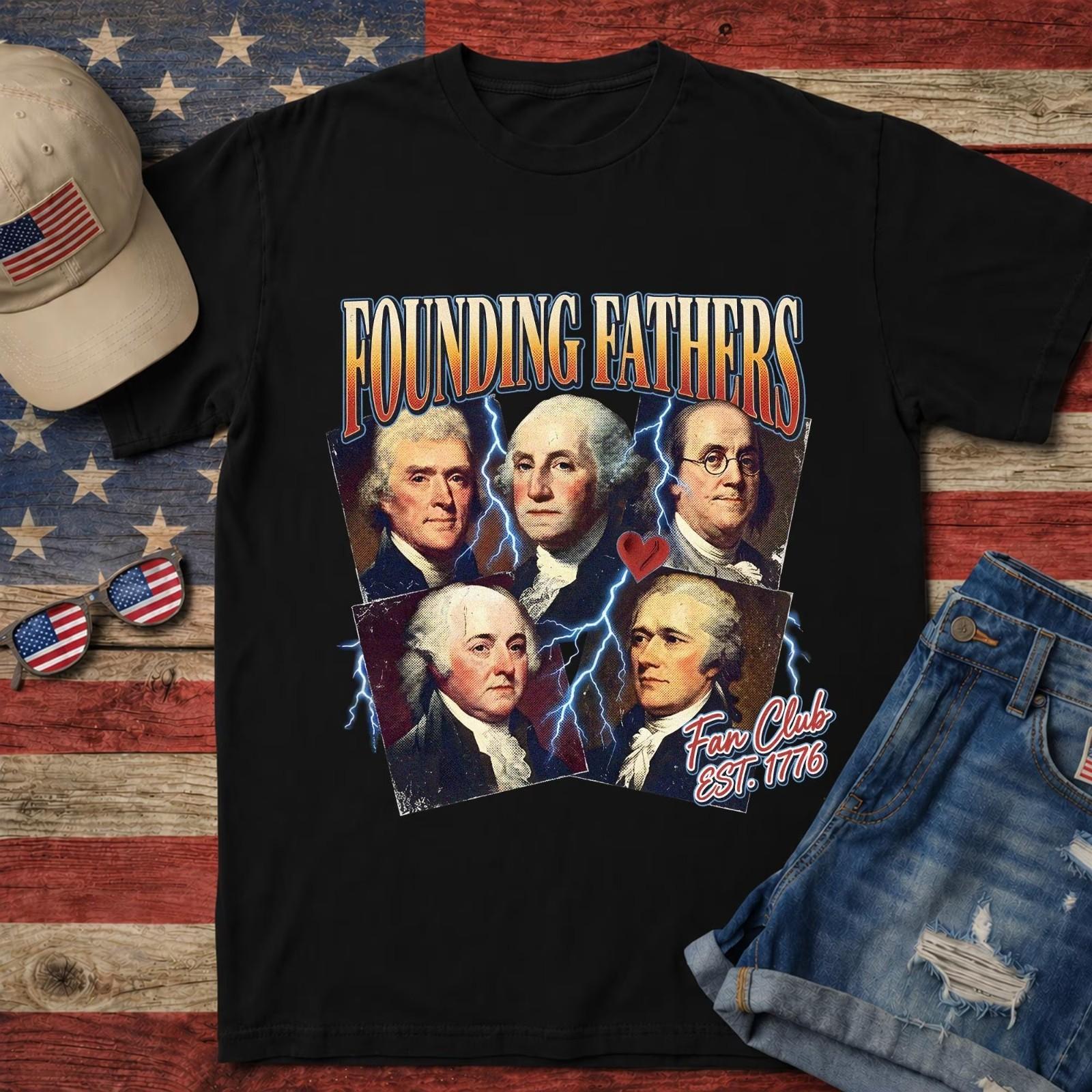 USA 250th Anniversary Shirt, 4th of July Retro Tee, American History 1776 Shirt XXL