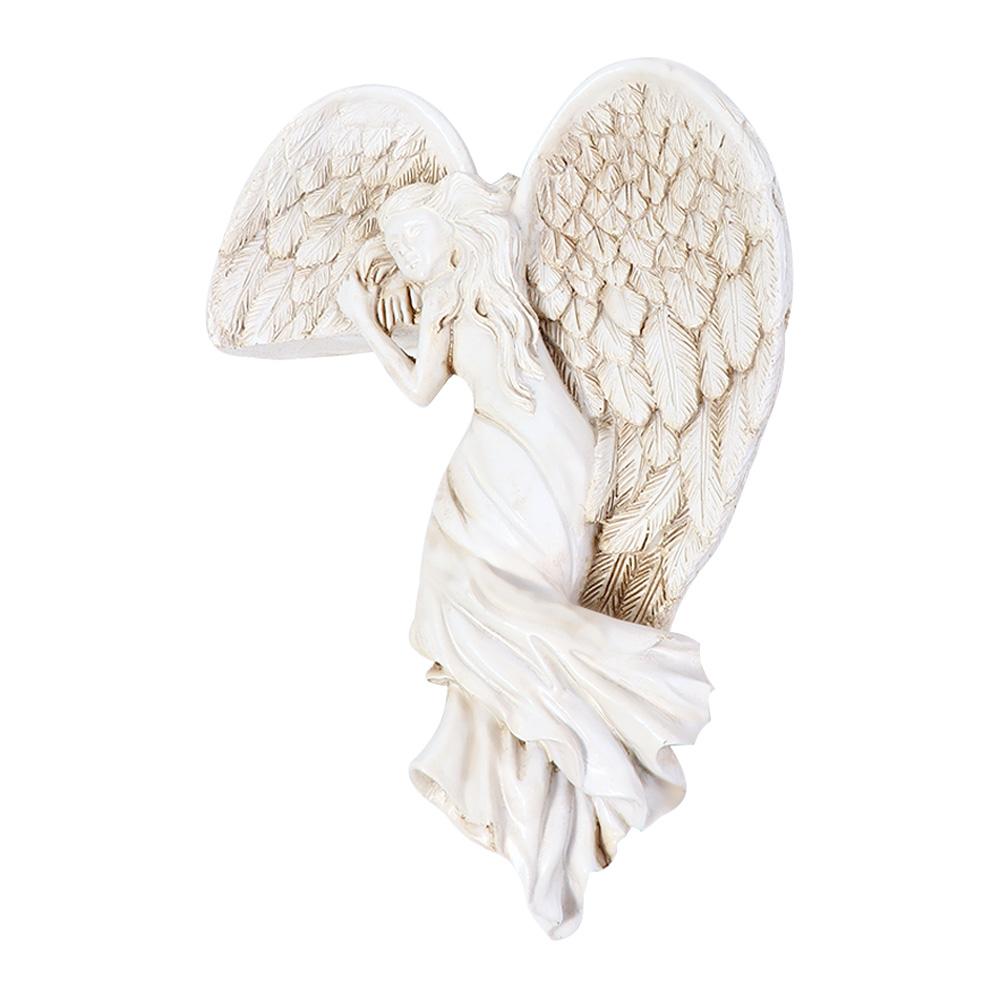 Beautiful Gift Goddesses Sculpture Door Frame Decoration Angel Wing Sculpture Angel Wing Pendant
