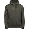 Tee Jays Mens Hooded Cotton Blend Sweatshirt