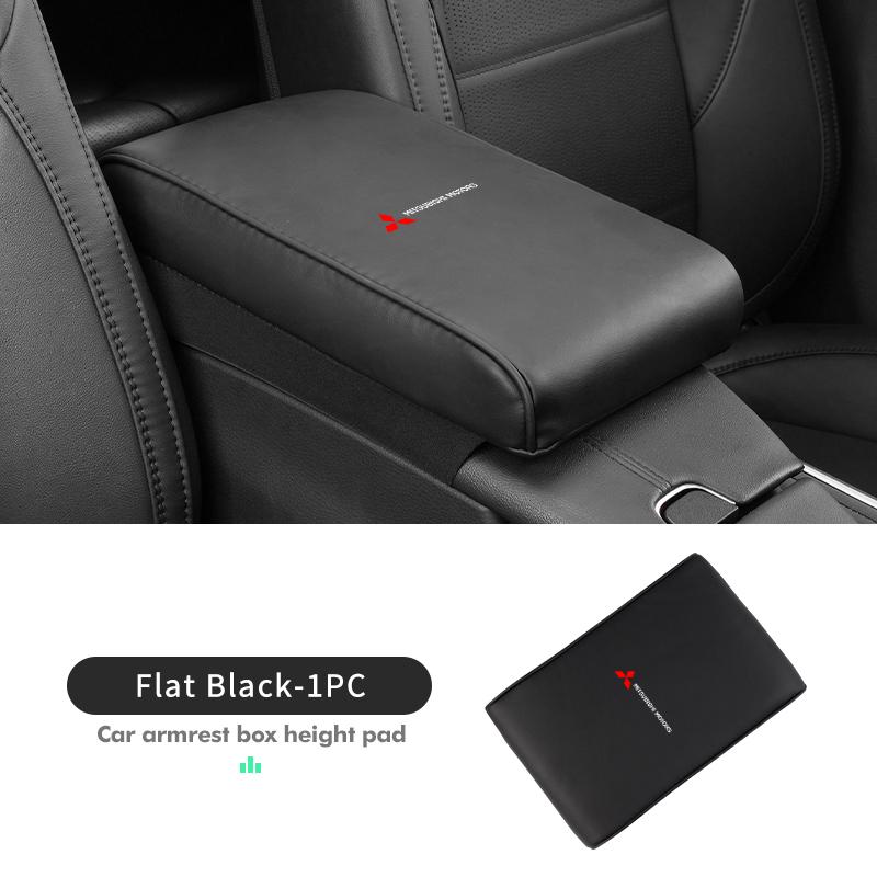

Car Armrest Box Height Increasing Pad Protective Cover For Mitsubishi Outlander Lancer L200 ASX Pajero Grandis Eclipse