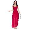 2024 Summer Women's Ruffle Splicing Slim Fit Dress