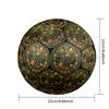 Dinosaur Fossil Glass Round Football Size 5 Adult Ball Suitable for Training Matches and Outdoor Team.