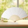 Handheld Folding Fan Display Stand Acrylic Hand Fan Organizer Stage Rack Performance Props Holder for Easy Assembly and Storage