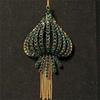 SKEDS Vintage Baroque Style Women Girls Heavy Industry Crystal Castle Tassel Brooch Badges Retro Classic Lady Suit Coat Pin Gift