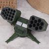 Durable ABS 1pc Battery Organizer Holder - Household Storage Case For 10 AA And 17 AAA Batteries (Batteries Not Included)