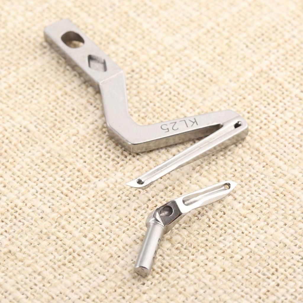 DRELD 1pc Steel 737/747/757 Overlock Industrial Sewing Machine Looper Lower Looper KL25 Upper Looper LP26 Sewing Tools