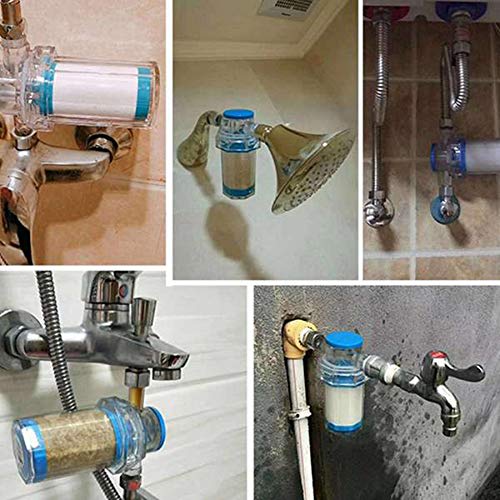 Household impurity and rust deposit removal for washing machines, water heaters, showers, shower water filters, water purifier filters