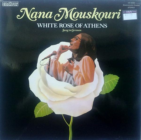 

LP Record NANA MOUSKOURI White Rose Of Athens CN2018 Contour UK Pop Used