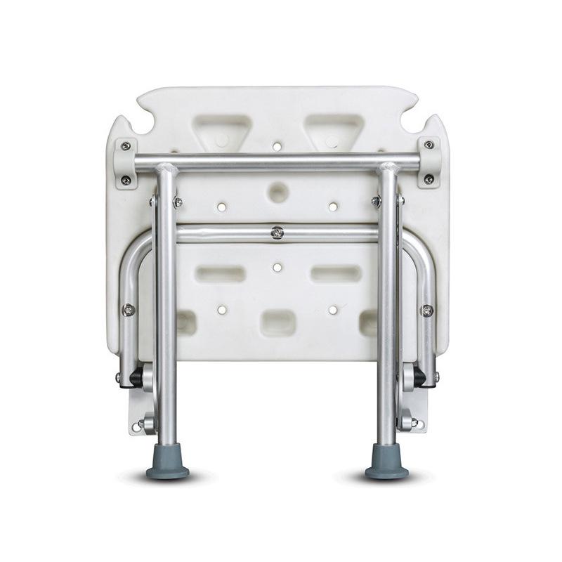Wall-Mounted Folding Shower Stool for Small Spaces - Ideal for Elderly and Pregnant Women
