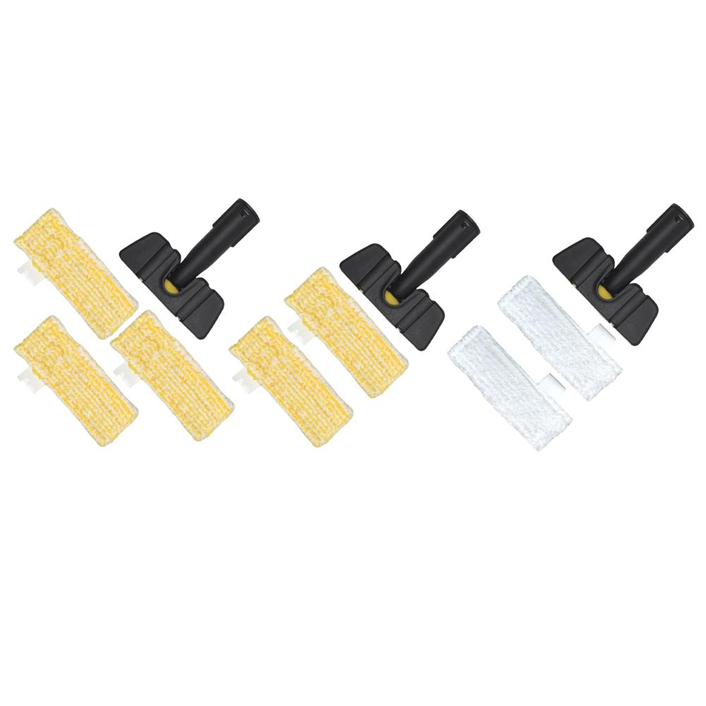 Brush and Cloth Cleaning Set Designed for Karcher SC1 SC2 SC3 SC4 SC5 Steam Cleaners 2.863-333.0 Accessory Upgrade