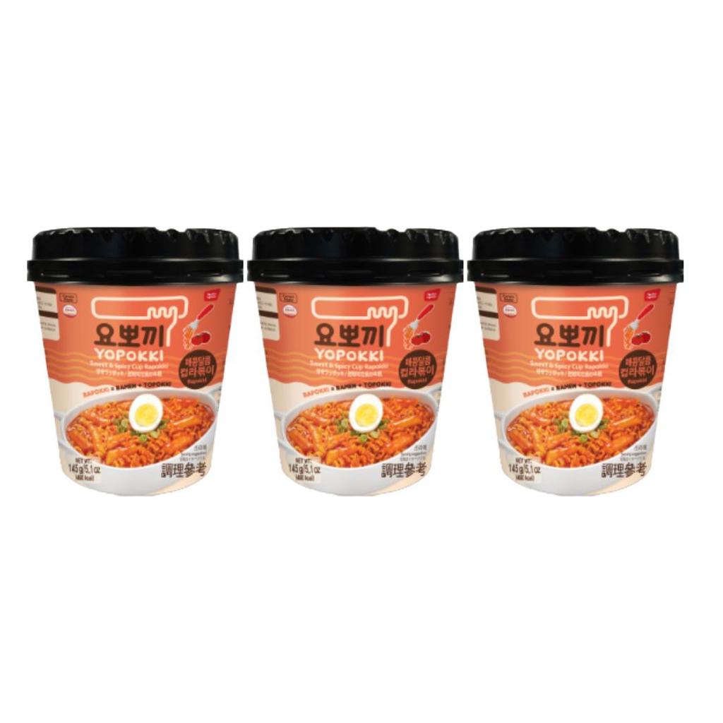 [Koreansk kjent mat] Yopokki Tteokbokki (6 typer), Rabokki (1 Typer) (25 Alternativer)