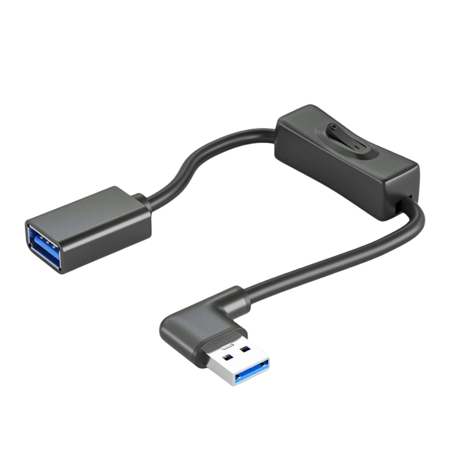 

Гибкий USB3.0 кабель для передачи данных и зарядки с выключателем ВКЛ/ВЫКЛ. Высокоскоростной USB3.0 кабель для принтера, клавиатуры, мыши 30CM