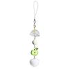 Apples Bag Pendant Everyday Use Keyring for Ladies 3D Fruit Shape Key Ring Jewelry Decoration for Phones and Wallets