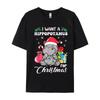 I Want A Hippopotamus For Christmas Hippo Christmas Pajamas T-Shirt Male Brand New T Shirt All  Top T-Shirts